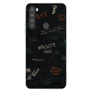 Picasee silikonový průhledný obal pro Xiaomi Redmi Note 8 - CONFESSION