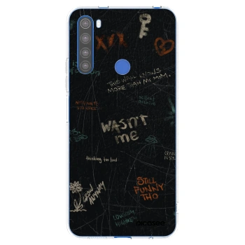 Picasee silikonový průhledný obal pro Xiaomi Redmi Note 8T - CONFESSION