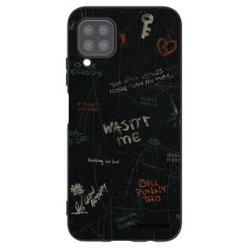 Picasee silikonový černý obal pro Huawei P40 Lite - CONFESSION