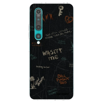 Picasee silikonový průhledný obal pro Xiaomi Mi 10 - CONFESSION