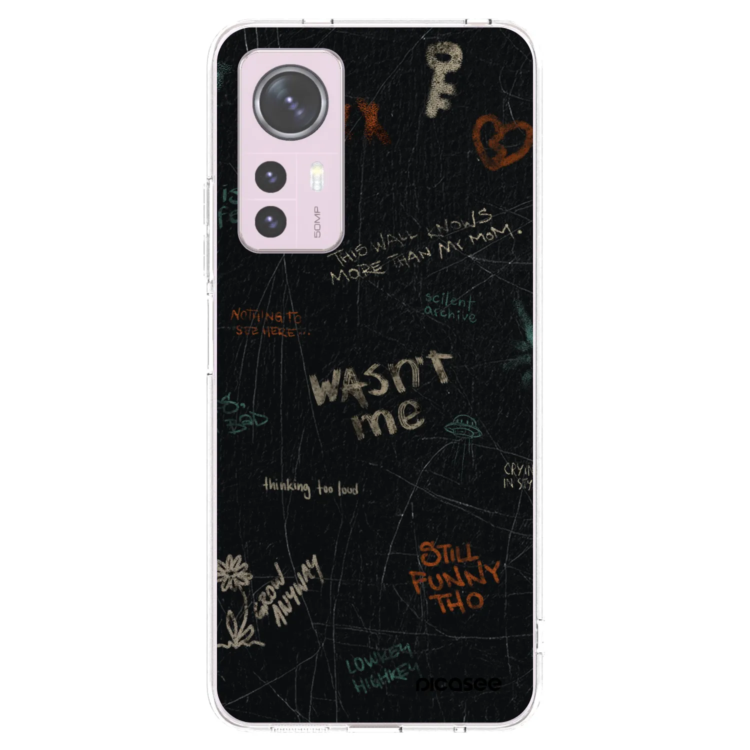 Picasee silikonový průhledný obal pro Xiaomi 12 - CONFESSION