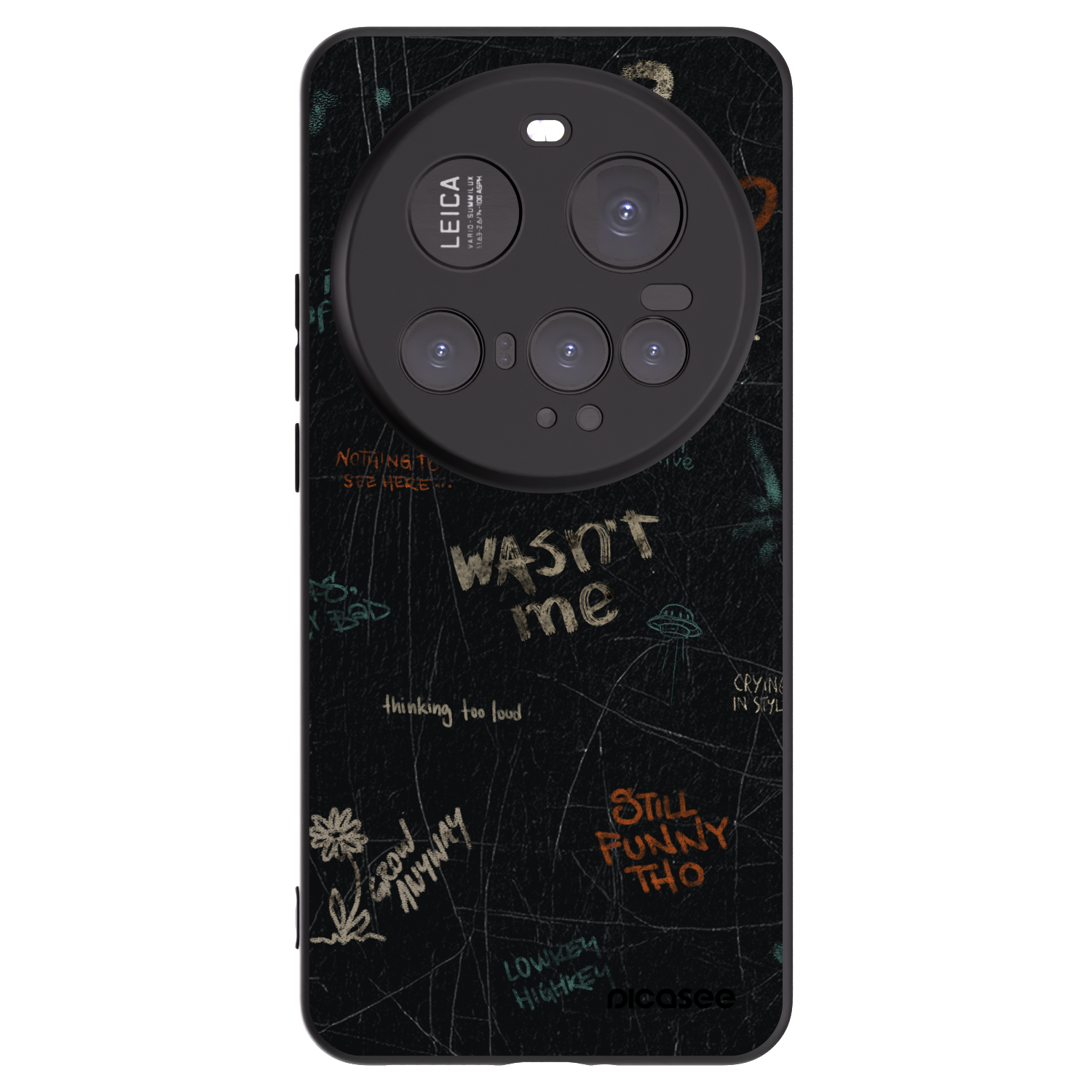 Picasee silikonový černý obal pro Xiaomi 15 Ultra - CONFESSION