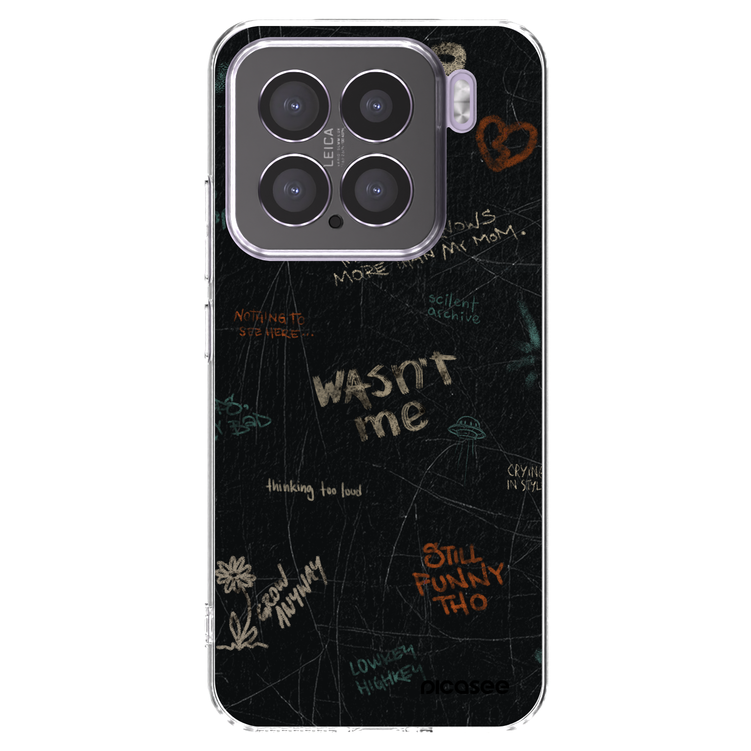 Picasee silikonový průhledný obal pro Xiaomi 15 - CONFESSION