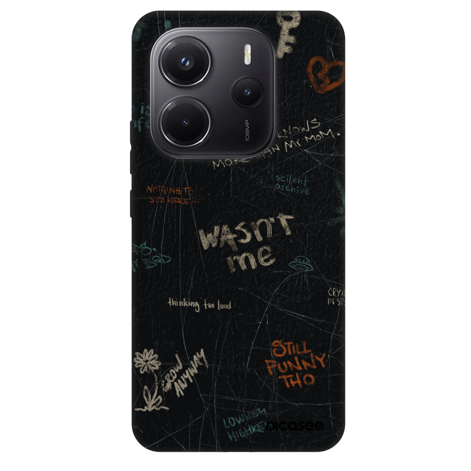 Picasee Fashion Case pro Xiaomi Redmi Note 14 5G - CONFESSION