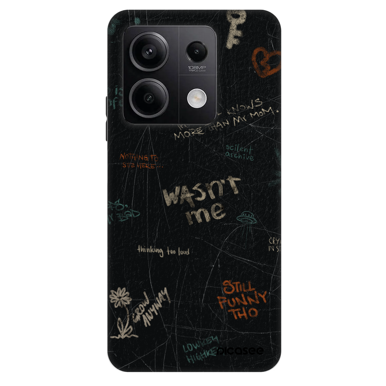 Picasee Fashion Case pro Xiaomi Redmi Note 13 5G - CONFESSION