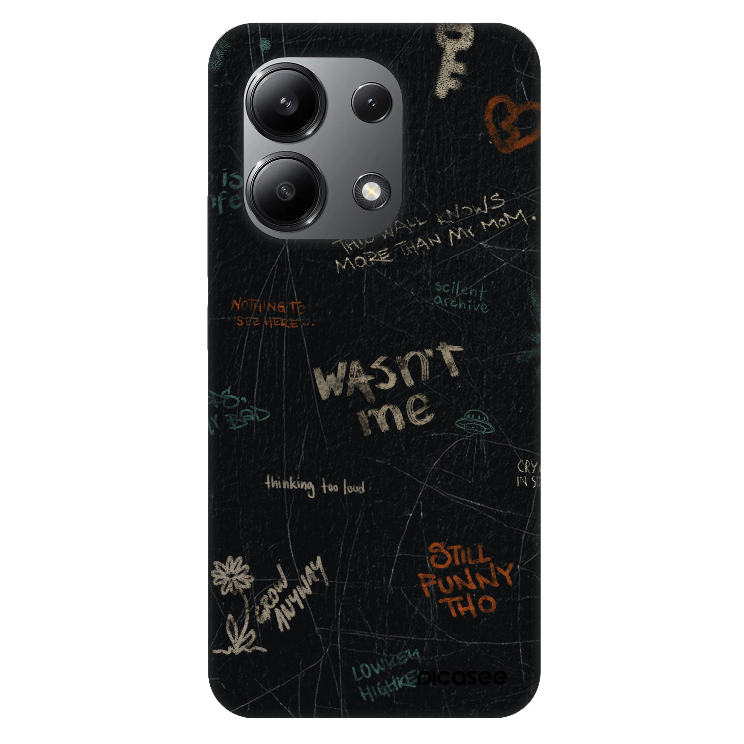 Picasee Fashion Case pro Xiaomi Redmi Note 13 4G - CONFESSION