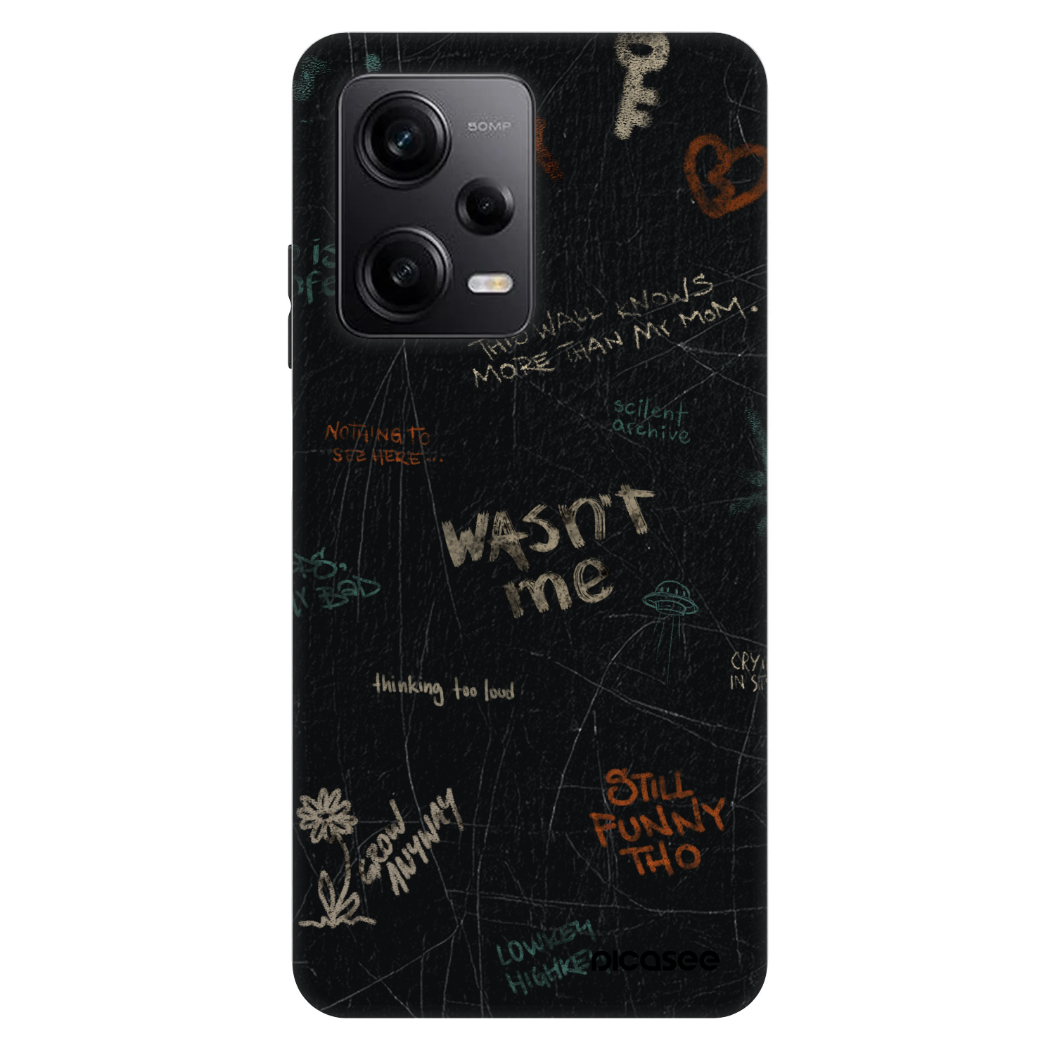 Picasee Fashion Case pro Xiaomi Redmi Note 12 Pro+ 5G - CONFESSION