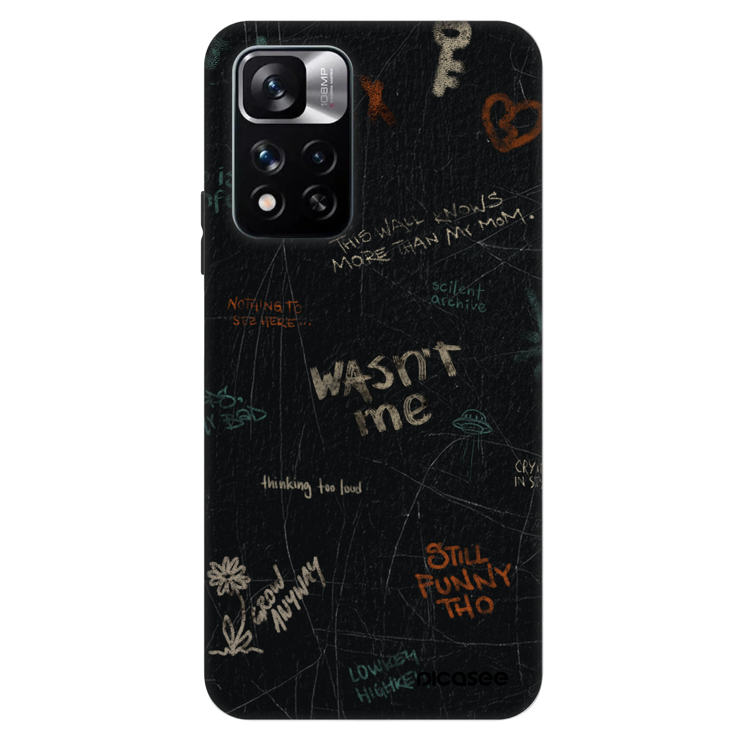 Picasee Fashion Case pro Xiaomi Redmi Note 11 Pro - CONFESSION