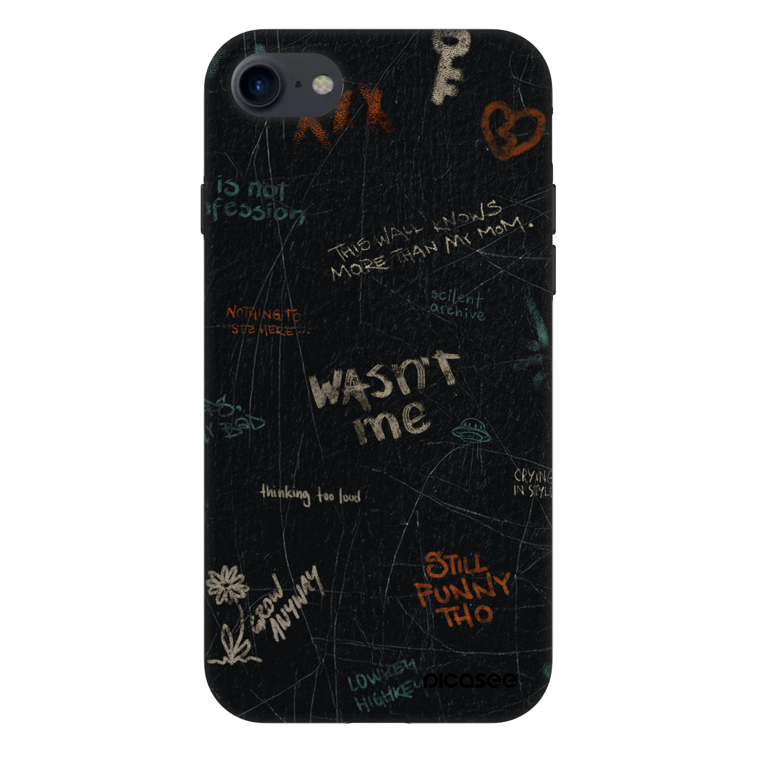 Picasee Fashion Case pro Apple iPhone SE 2020 - CONFESSION