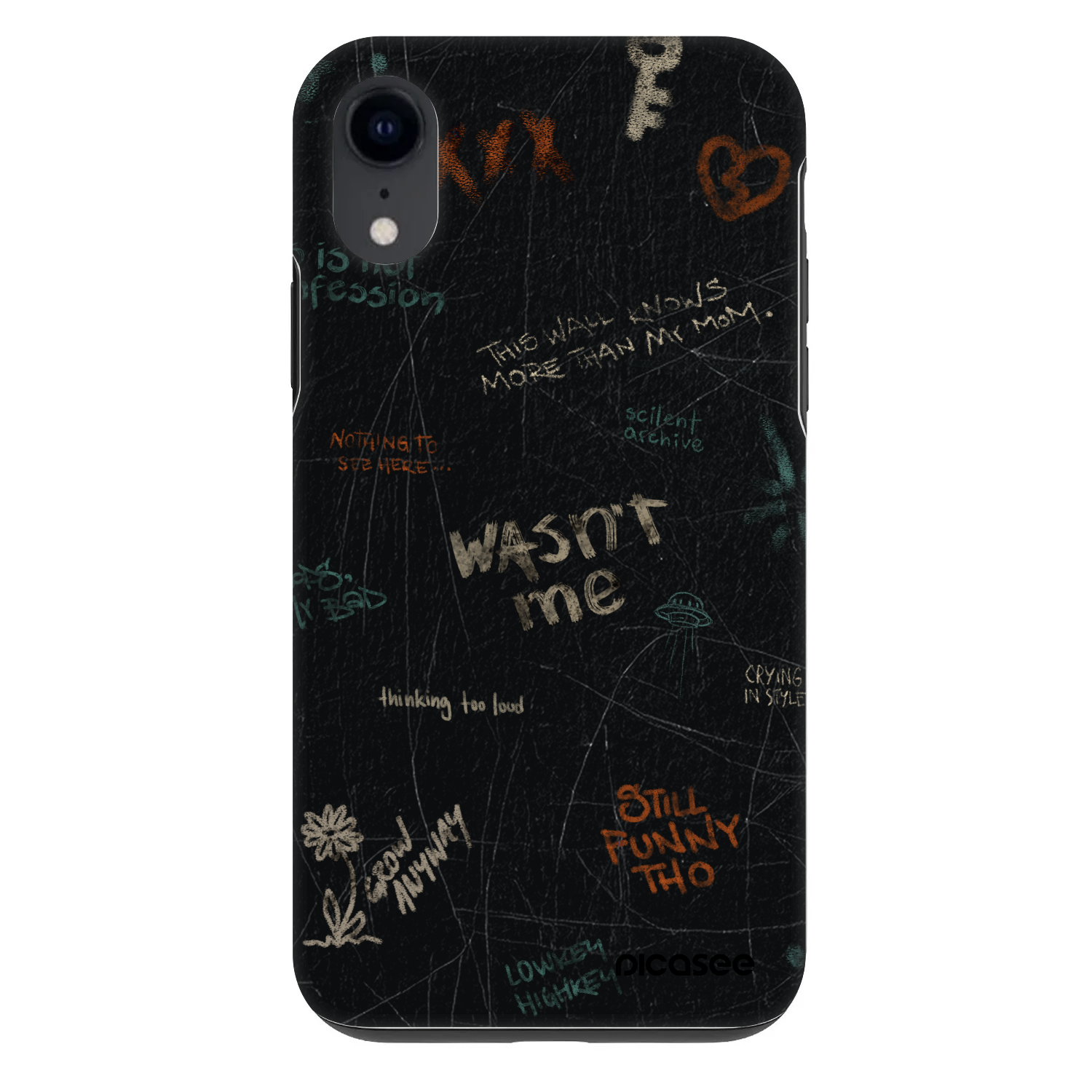 Picasee Fashion Case pro Apple iPhone XR - CONFESSION
