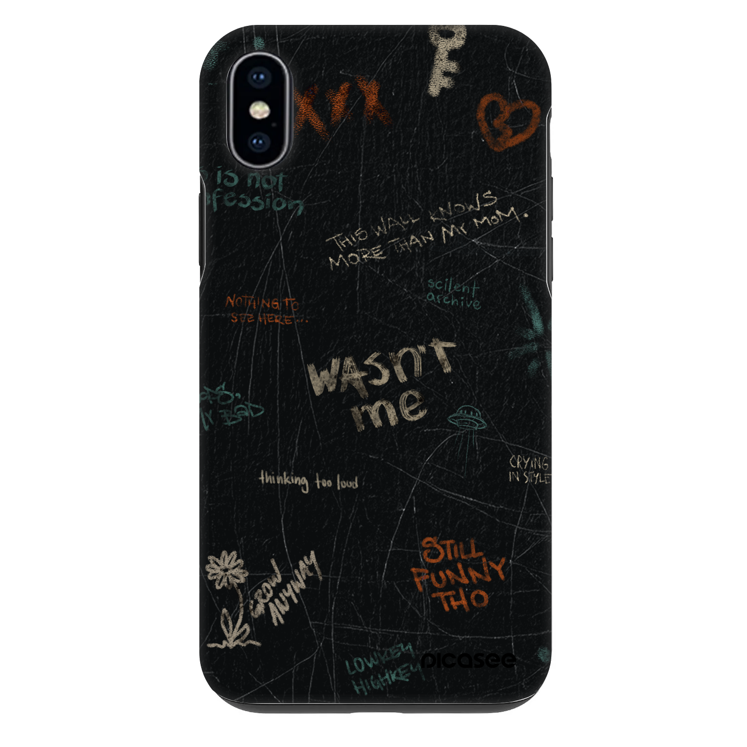 Picasee Fashion Case pro Apple iPhone XS Max - CONFESSION