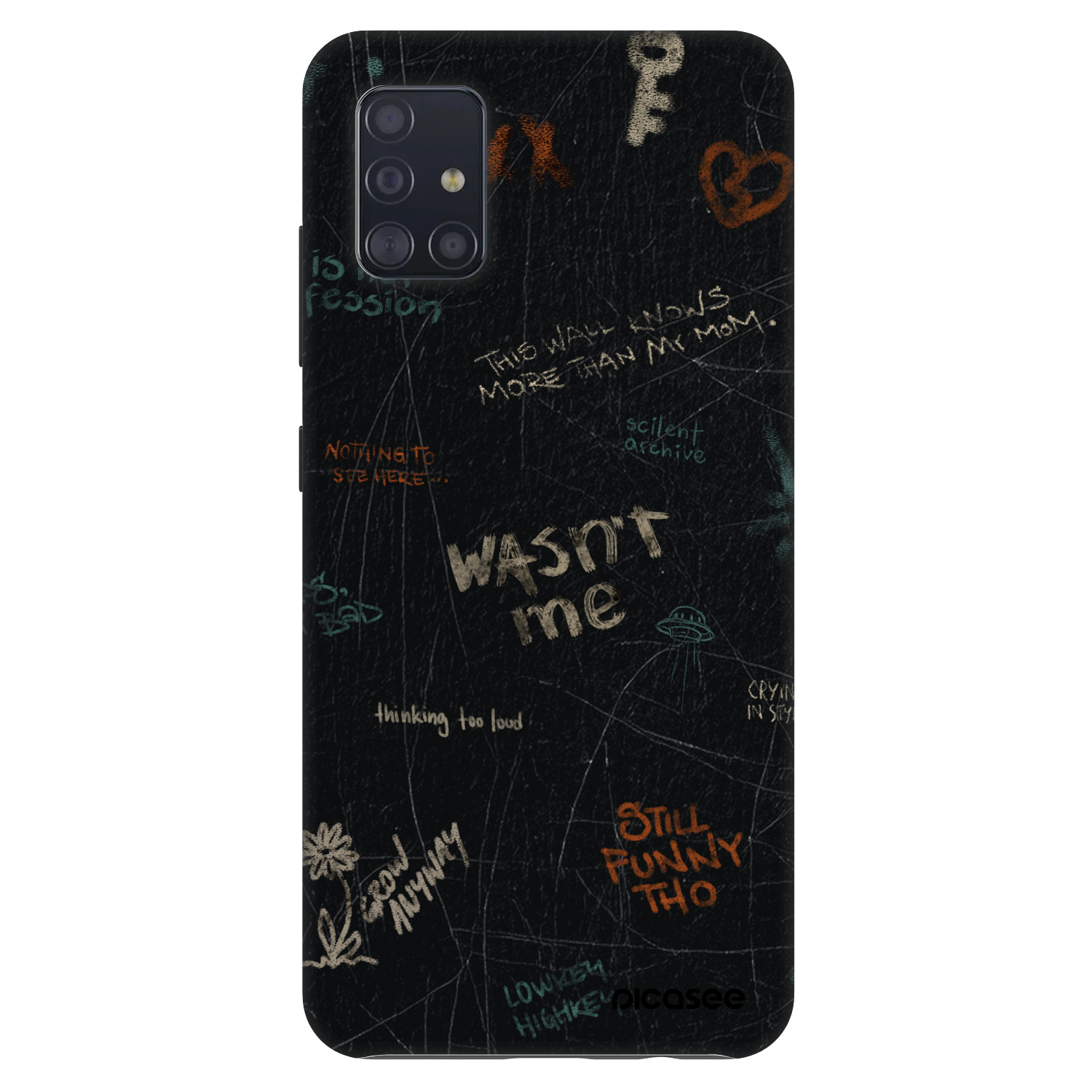 Picasee Fashion Case pro Samsung Galaxy A51 A515F - CONFESSION