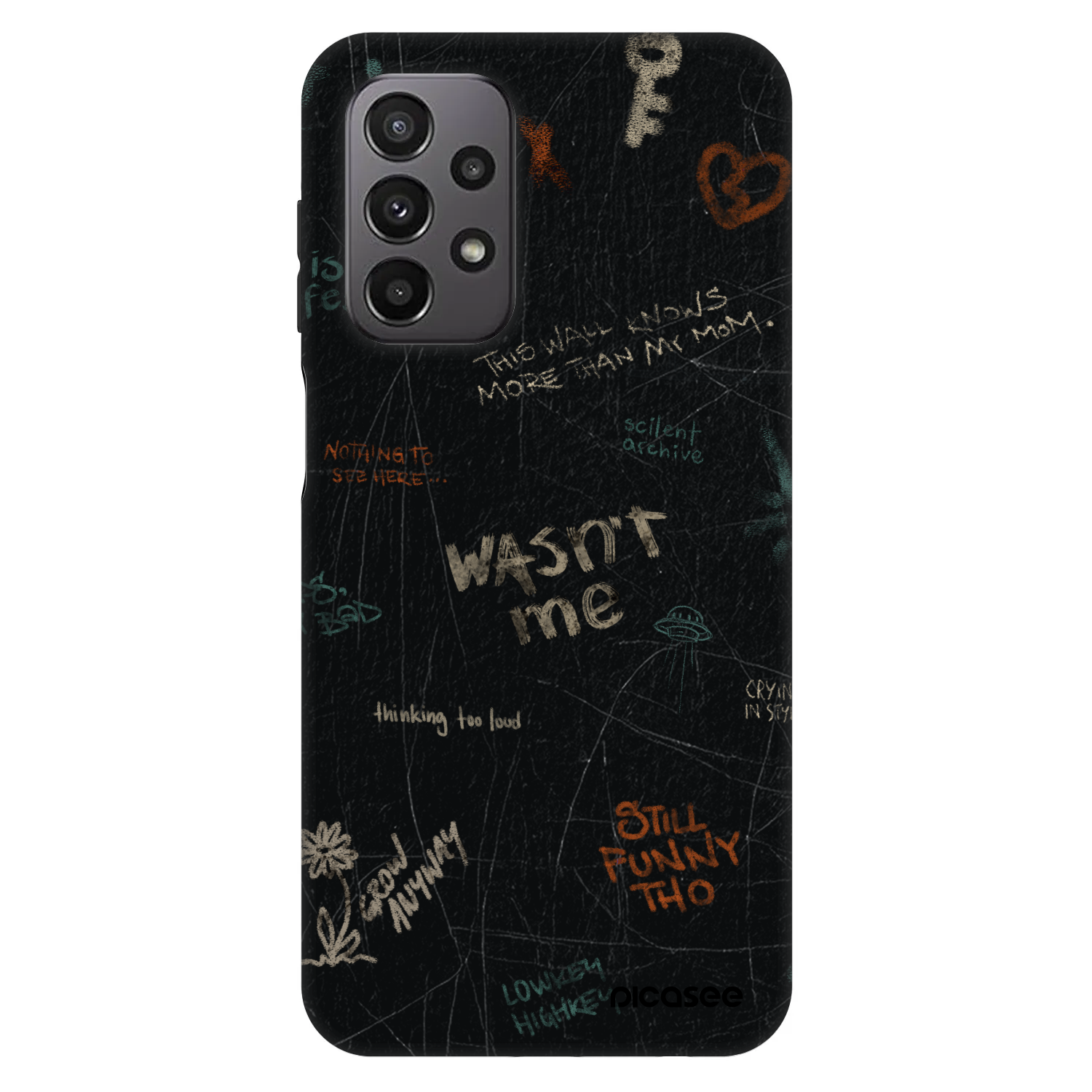 Picasee Fashion Case pro Samsung Galaxy A23 A236B 5G - CONFESSION