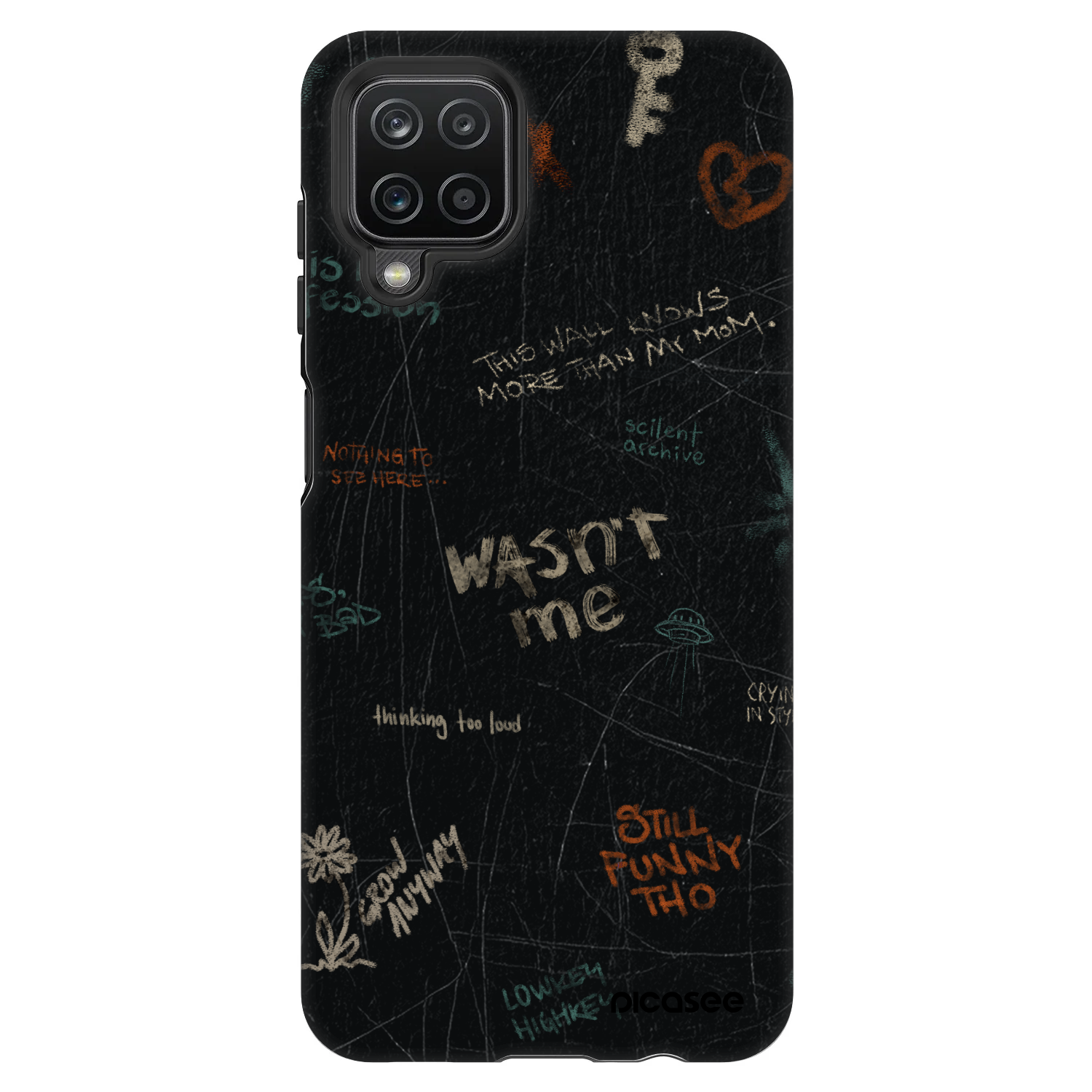 Picasee Fashion Case pro Samsung Galaxy A12 A125F - CONFESSION