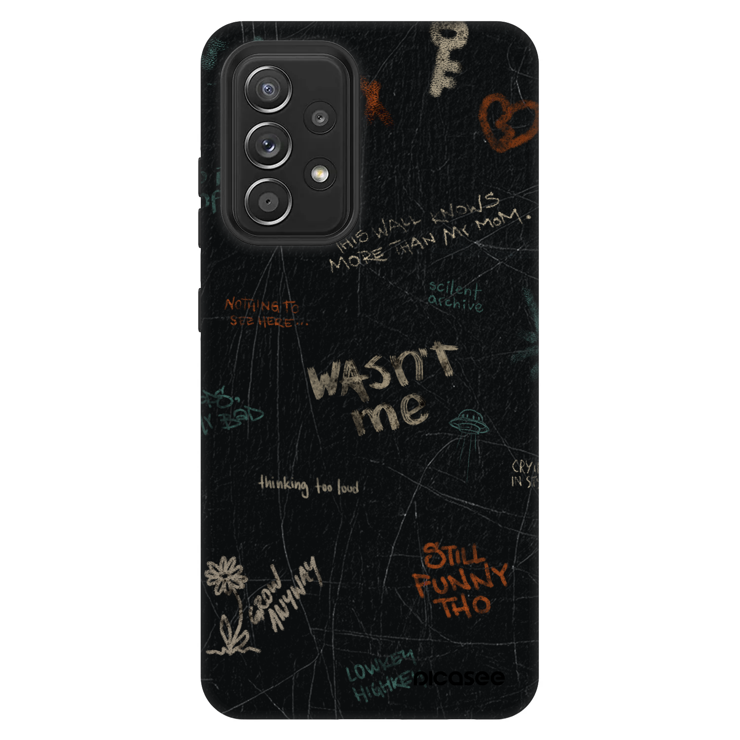Picasee Fashion Case pro Samsung Galaxy A52 5G A525F - CONFESSION