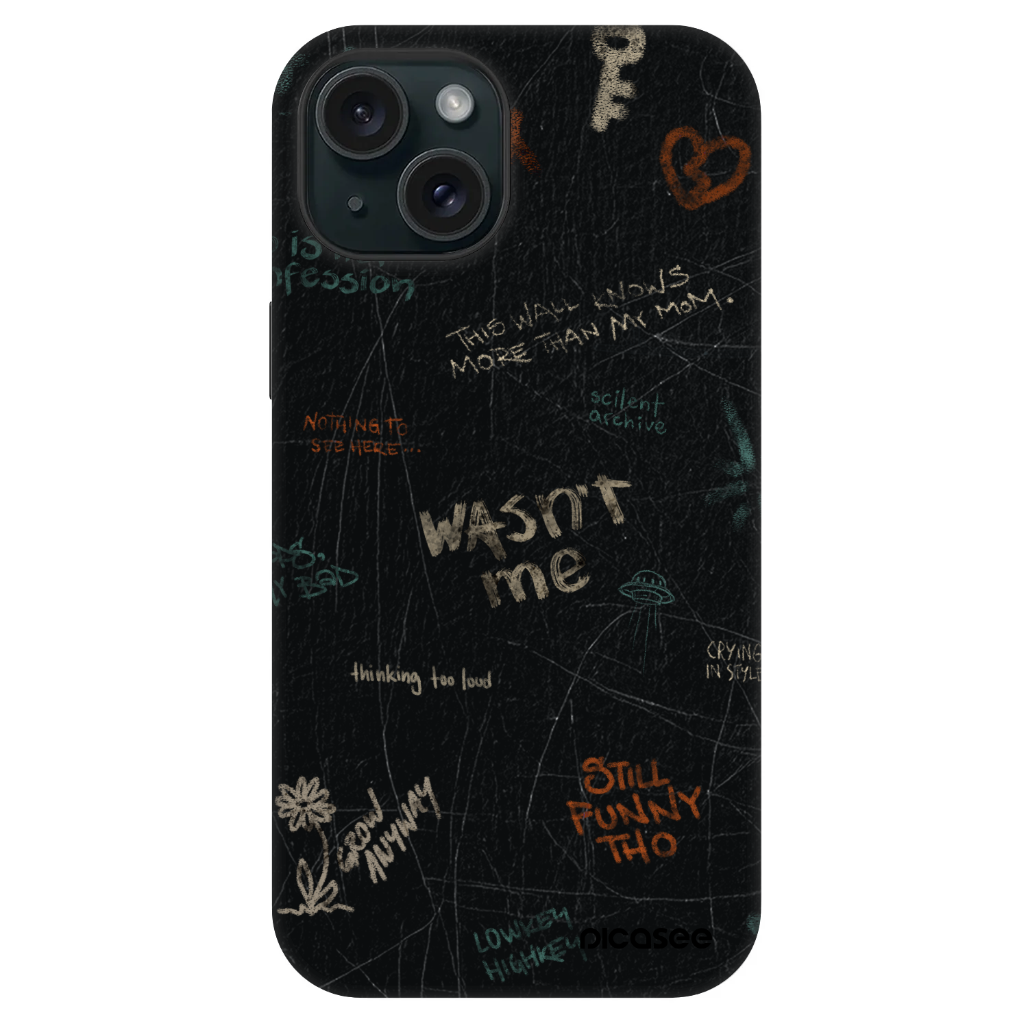 Picasee Fashion Case MagSafe Apple iPhone 15 - CONFESSION