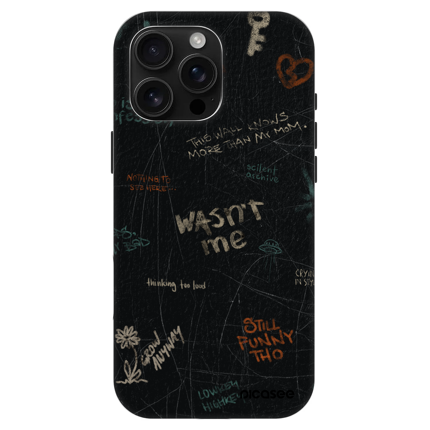 Picasee Fashion Case MagSafe Apple iPhone 16 Pro Max - CONFESSION