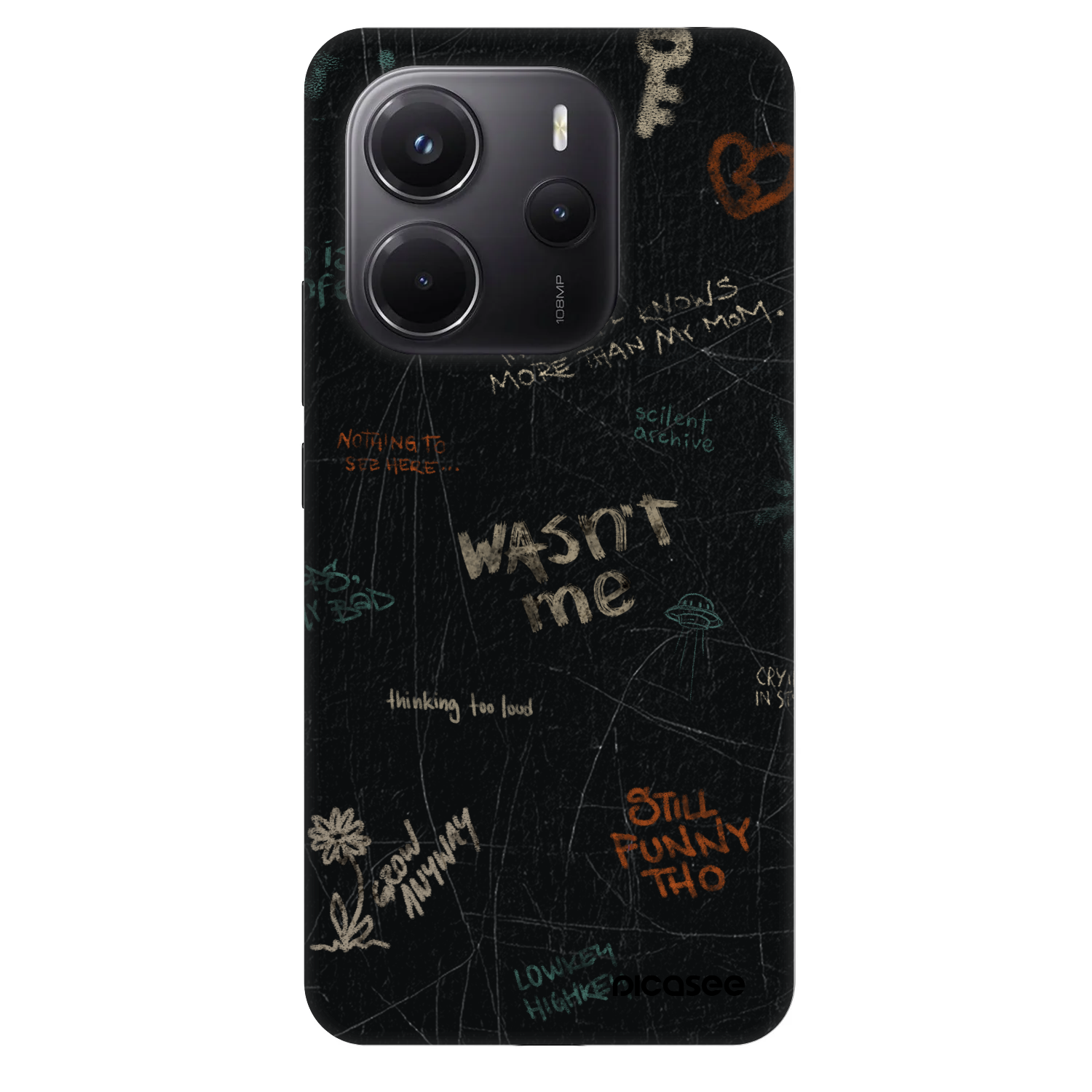 Picasee Fashion Case pro Xiaomi Redmi Note 14 4G - CONFESSION