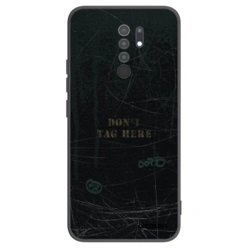 Picasee silikonový černý obal pro Xiaomi Redmi 9 - DON´T TAG