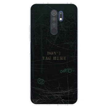 Picasee silikonový průhledný obal pro Xiaomi Redmi 9 - DON´T TAG