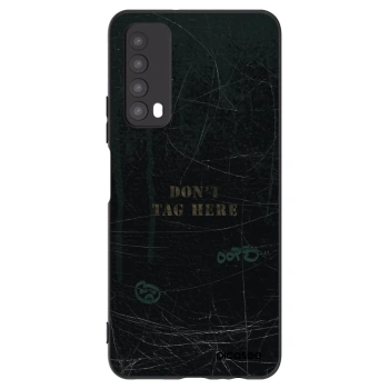 Picasee silikonový černý obal pro Huawei P Smart 2021 - DON´T TAG