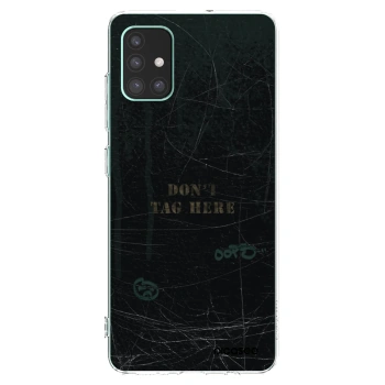 Picasee silikonový průhledný obal pro Samsung Galaxy M51 M515F - DON´T TAG