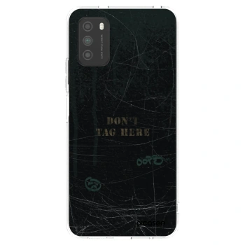 Picasee silikonový průhledný obal pro Xiaomi Poco M3 - DON´T TAG