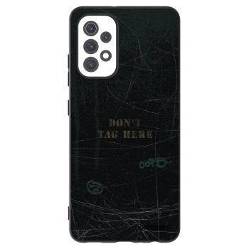 Picasee silikonový černý obal pro Samsung Galaxy A32 5G A326B - DON´T TAG