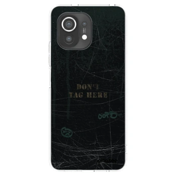 Picasee silikonový průhledný obal pro Xiaomi Mi 11 - DON´T TAG