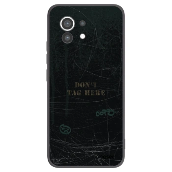 Picasee silikonový černý obal pro Xiaomi Mi 11 - DON´T TAG