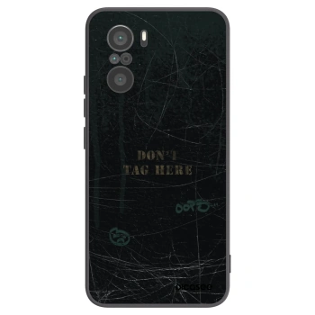 Picasee silikonový černý obal pro Xiaomi Poco F3 - DON´T TAG