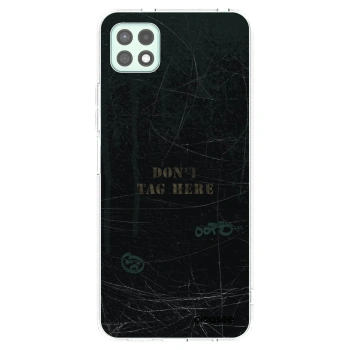 Picasee silikonový průhledný obal pro Samsung Galaxy A22 A226B 5G - DON´T TAG