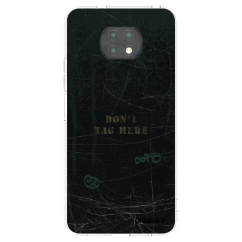 Picasee silikonový průhledný obal pro Xiaomi Redmi Note 9T - DON´T TAG