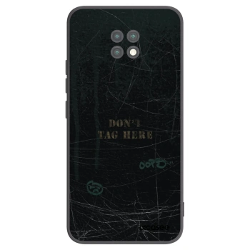 Picasee silikonový černý obal pro Xiaomi Redmi Note 9T - DON´T TAG