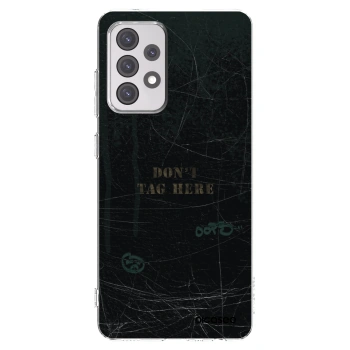 Picasee silikonový průhledný obal pro Samsung Galaxy A52s 5G A528B - DON´T TAG