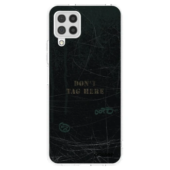 Picasee silikonový průhledný obal pro Samsung Galaxy A22 A225F 4G - DON´T TAG