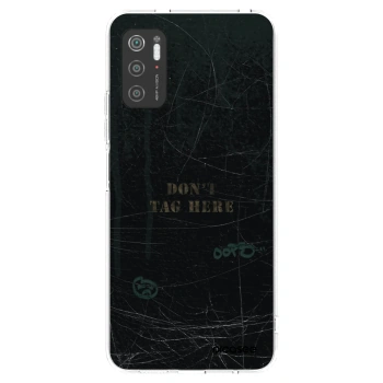 Picasee silikonový průhledný obal pro Xiaomi Poco M3 Pro 5G - DON´T TAG