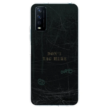 Picasee silikonový průhledný obal pro Vivo Y11s - DON´T TAG