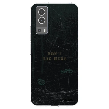 Picasee silikonový průhledný obal pro Vivo Y72 5G - DON´T TAG