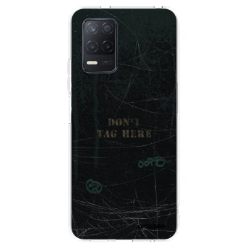 Picasee silikonový průhledný obal pro Realme 8 5G - DON´T TAG