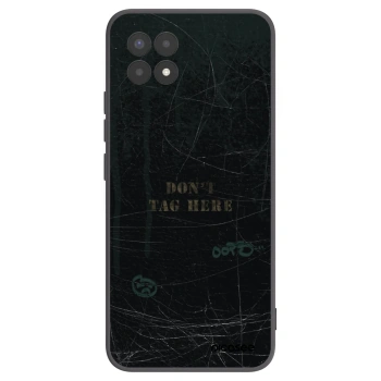 Picasee silikonový černý obal pro Realme 8i - DON´T TAG