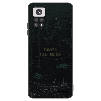 Picasee silikonový černý obal pro Xiaomi Redmi Note 11 - DON´T TAG
