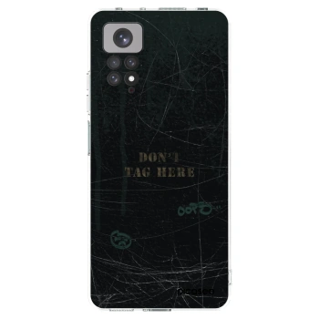 Picasee silikonový průhledný obal pro Xiaomi Redmi Note 11 - DON´T TAG