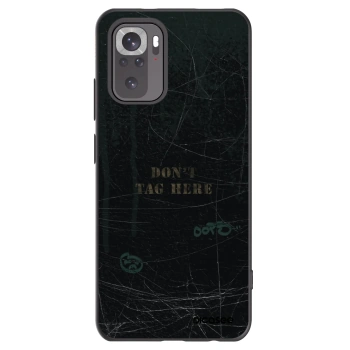 Picasee silikonový černý obal pro Xiaomi Redmi Note 11S 4G - DON´T TAG