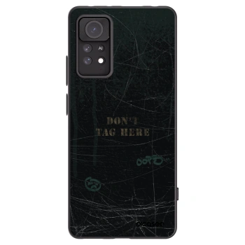 Picasee silikonový černý obal pro Xiaomi Redmi Note 11 Pro 5G - DON´T TAG