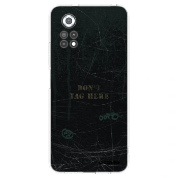 Picasee silikonový průhledný obal pro Xiaomi Poco X4 Pro 5G - DON´T TAG