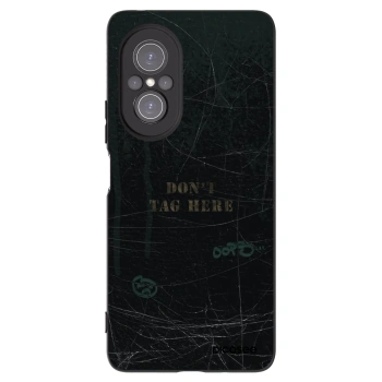 Picasee silikonový černý obal pro Huawei Nova 9 SE - DON´T TAG