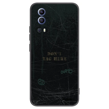 Picasee silikonový černý obal pro Vivo Y52 5G - DON´T TAG