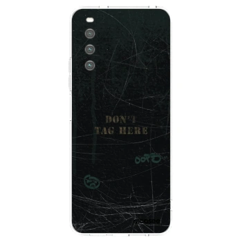 Picasee silikonový průhledný obal pro Sony Xperia 10 IV 5G - DON´T TAG