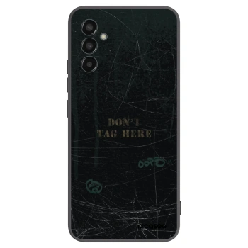 Picasee silikonový černý obal pro Samsung Galaxy M13 M135F - DON´T TAG